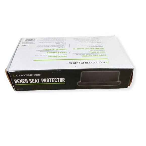 NEW Autotrends Dog Bench Seat Protector Mini Van Seat Cover‎ Pet Hair Waterproof - Picture 5 of 8